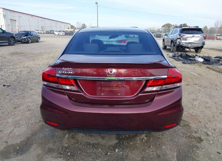 Photo 16 of 2014 Honda Civic EX (VIN 19XFB2F8XEE006058)