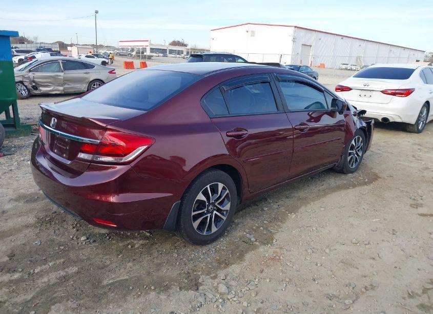 Photo 4 of 2014 Honda Civic EX (VIN 19XFB2F8XEE006058)