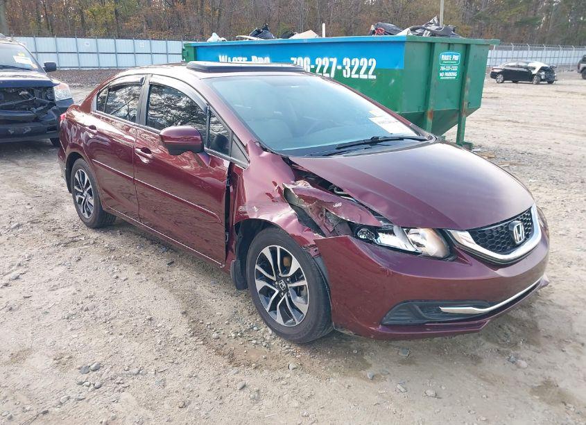 Photo 6 of 2014 Honda Civic EX (VIN 19XFB2F8XEE006058)