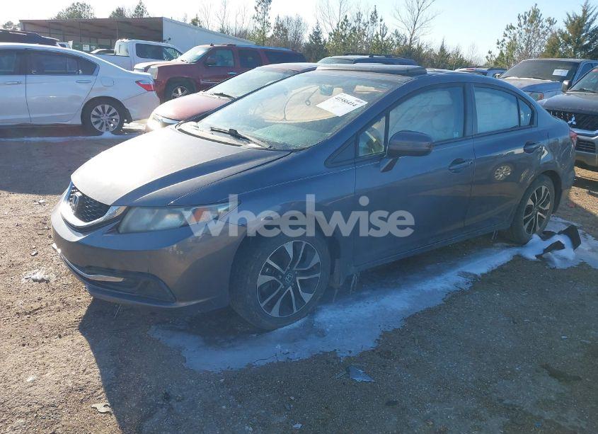 Photo 2 of 2014 Honda Civic EX (VIN 19XFB2F8XEE017691)
