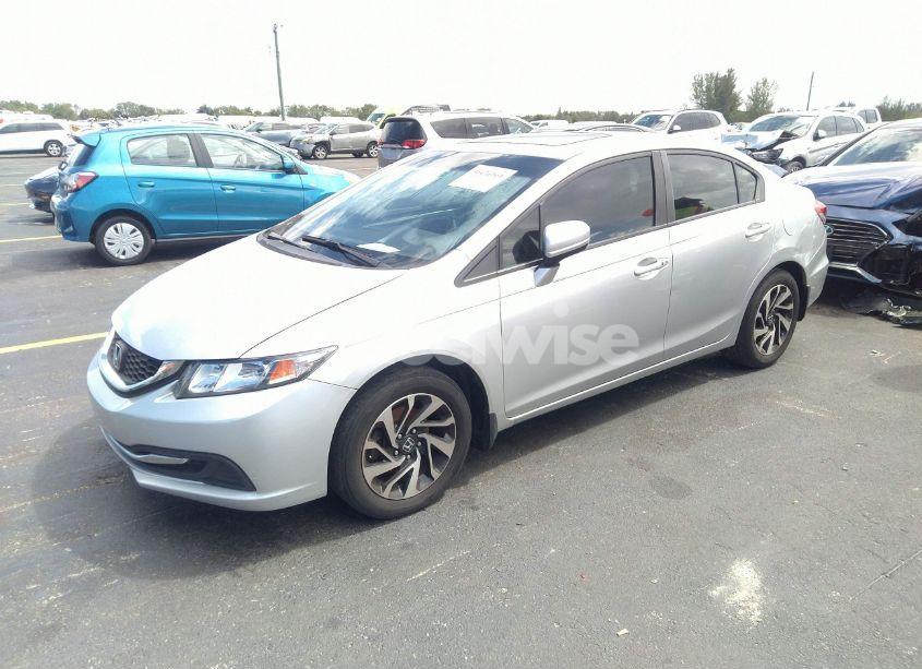 Photo 2 of 2014 Honda Civic EX (VIN 19XFB2F8XEE060895)
