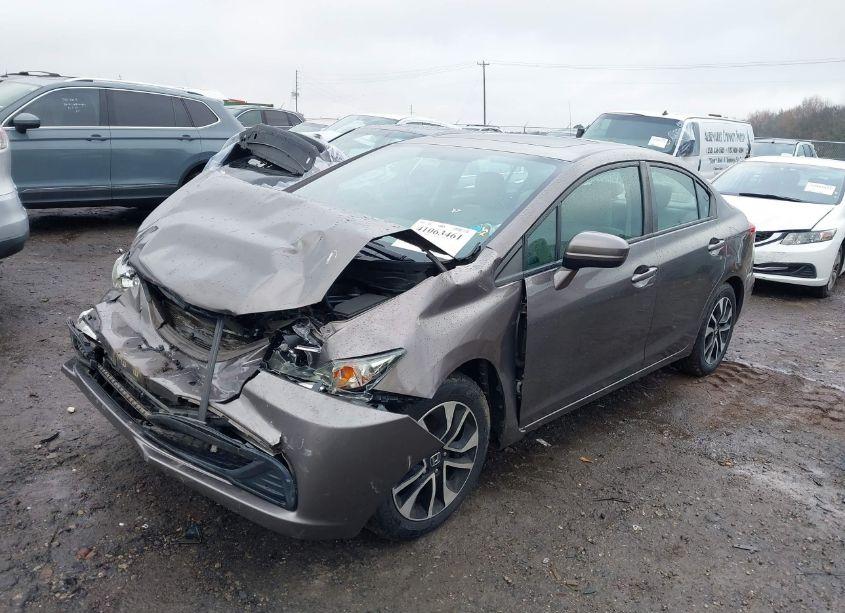 Photo 2 of 2014 Honda Civic EX (VIN 19XFB2F8XEE077809)