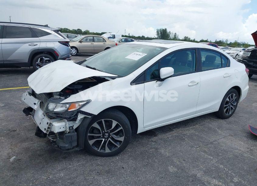 Photo 2 of 2015 Honda Civic EX (VIN 19XFB2F8XFE086253)