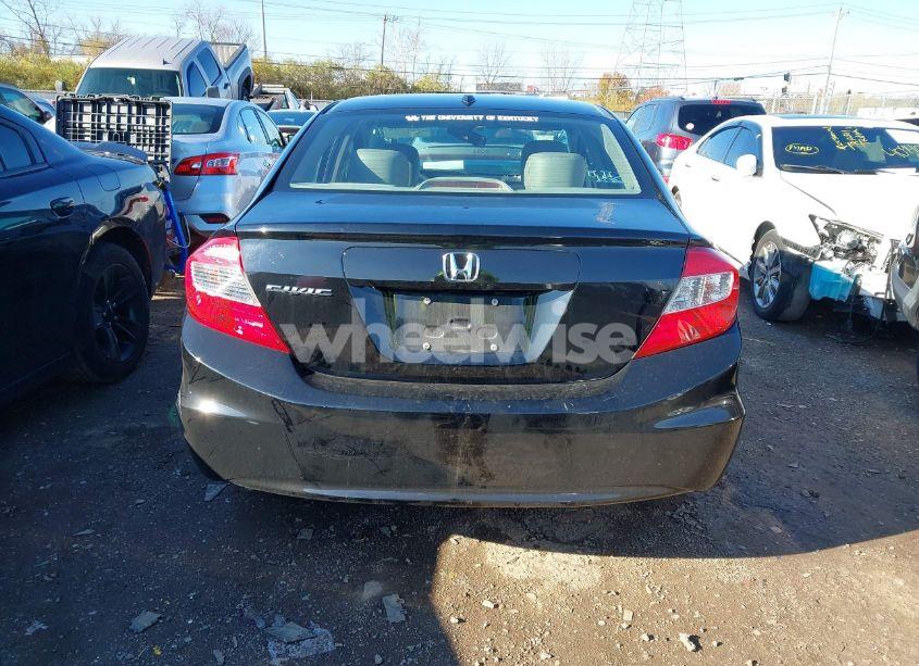 Photo 16 of 2012 Honda Civic EX-L (VIN 19XFB2F90CE004468)