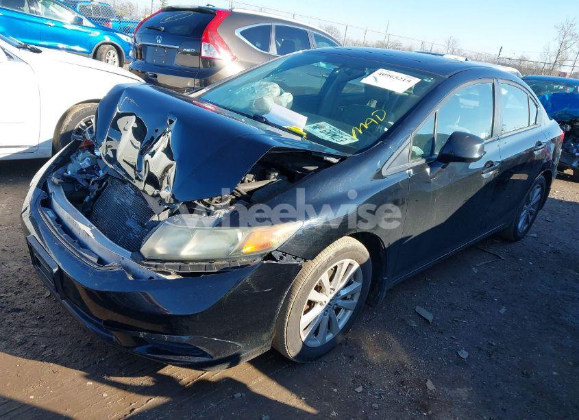 Photo 2 of 2012 Honda Civic EX-L (VIN 19XFB2F90CE004468)