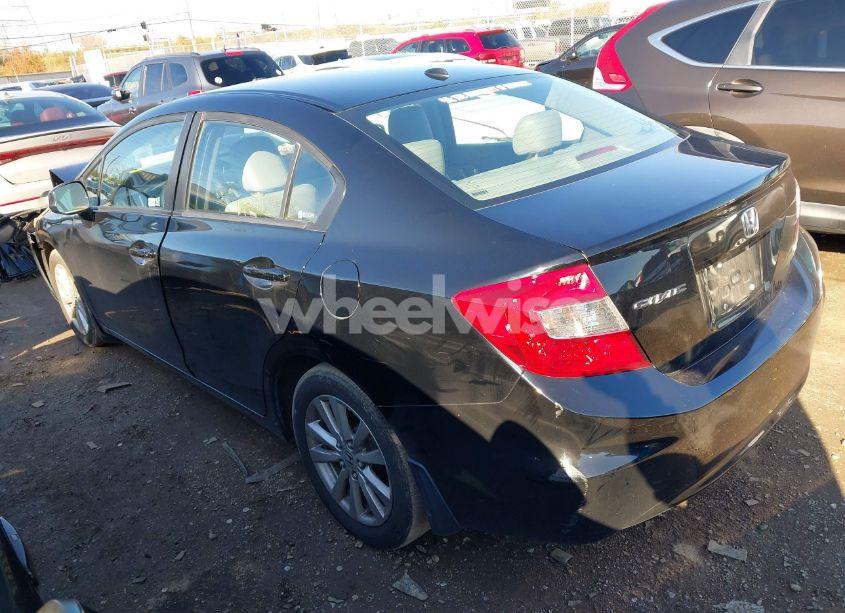 Photo 3 of 2012 Honda Civic EX-L (VIN 19XFB2F90CE004468)