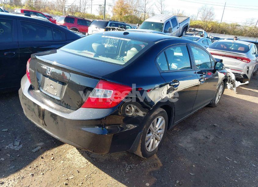 Photo 4 of 2012 Honda Civic EX-L (VIN 19XFB2F90CE004468)