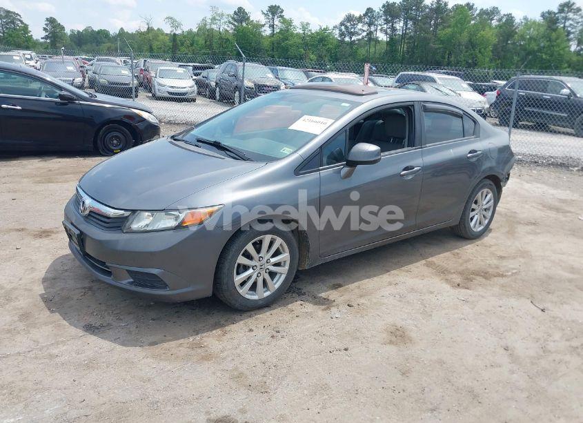 Photo 2 of 2012 Honda Civic EX-L (VIN 19XFB2F90CE006897)