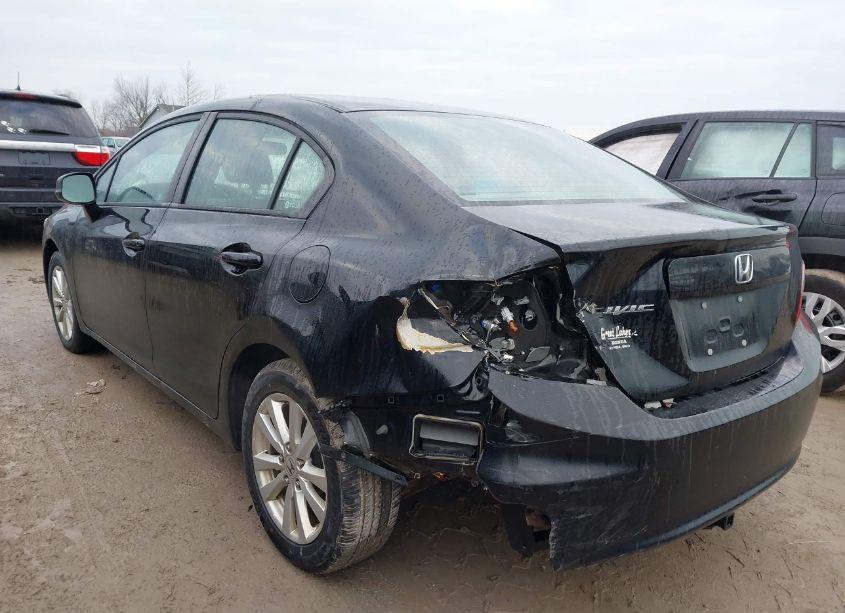 Photo 3 of 2012 Honda Civic EX-L (VIN 19XFB2F90CE011792)