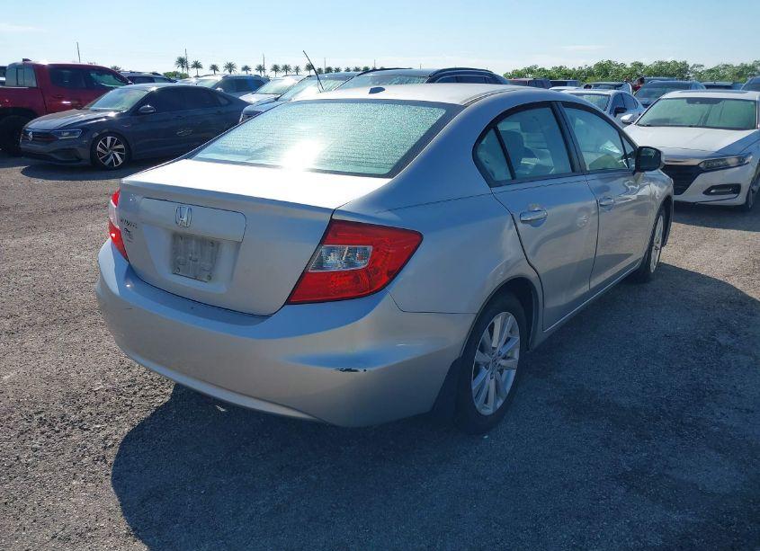 Photo 4 of 2012 Honda Civic EX-L (VIN 19XFB2F90CE038300)