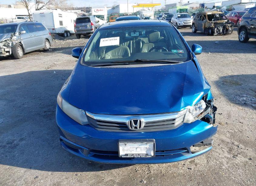 Photo 13 of 2012 Honda Civic EX-L (VIN 19XFB2F90CE316709)