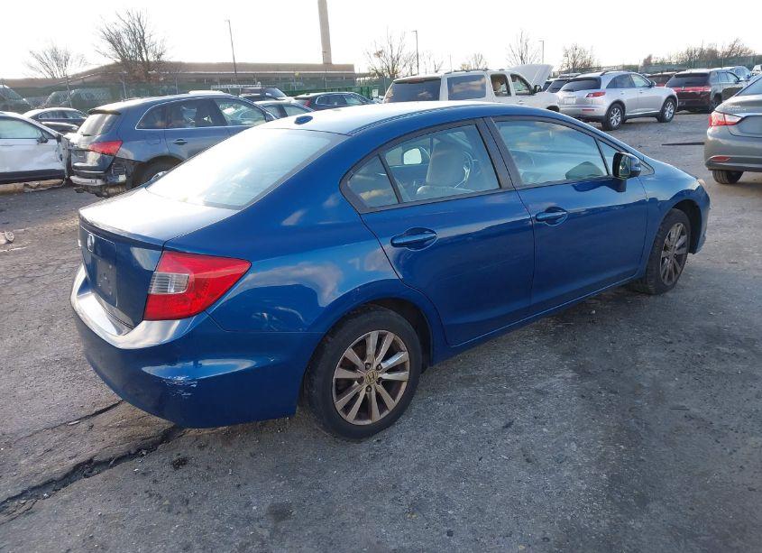 Photo 4 of 2012 Honda Civic EX-L (VIN 19XFB2F90CE316709)