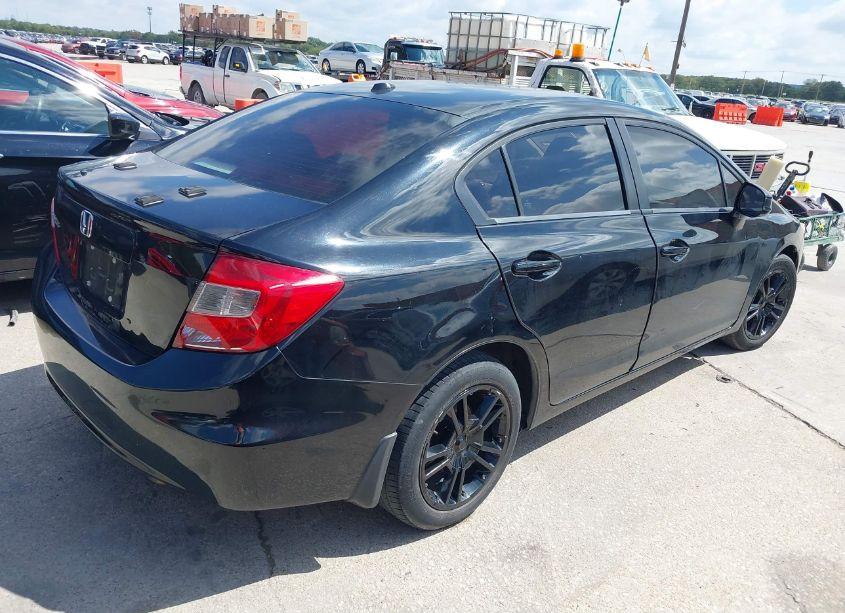 Photo 4 of 2012 Honda Civic EX-L (VIN 19XFB2F90CE332960)