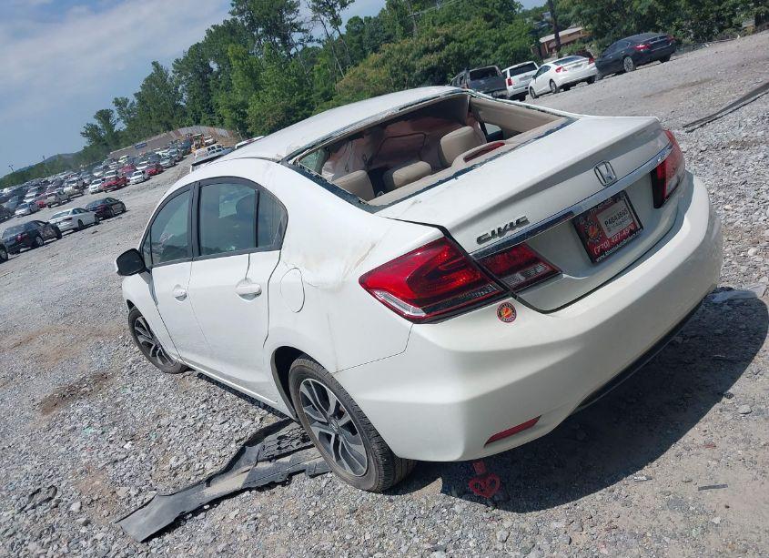 Photo 3 of 2013 Honda Civic EX-L (VIN 19XFB2F90DE042400)