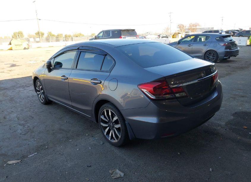 Photo 3 of 2015 Honda Civic EX-L (VIN 19XFB2F90FE038737)