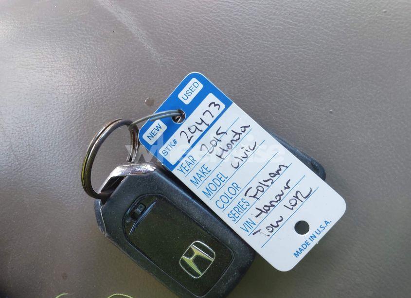Photo 11 of 2015 Honda Civic EX-L (VIN 19XFB2F90FE047244)
