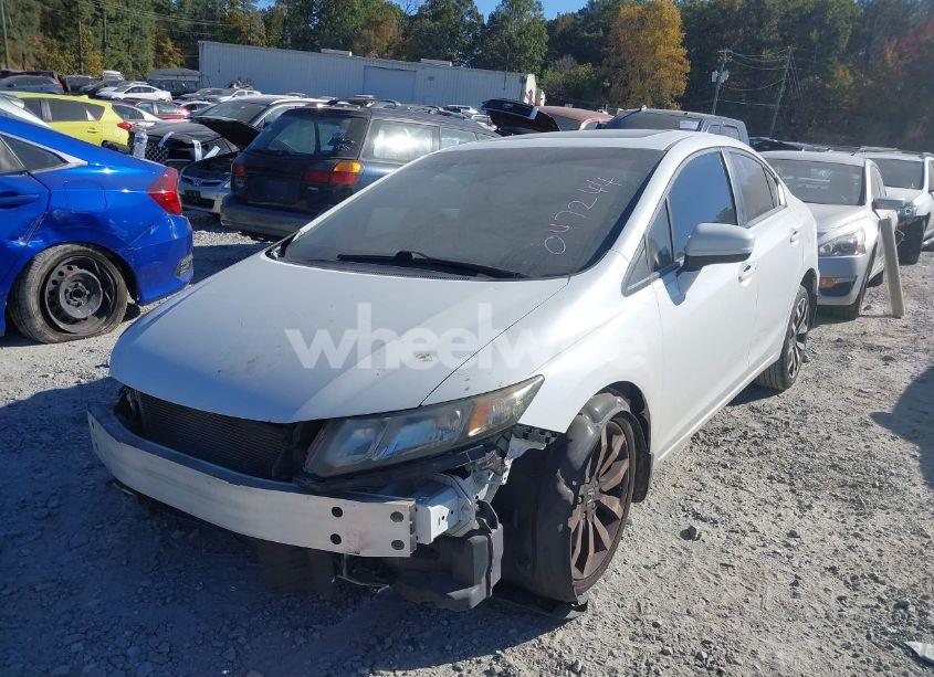 Photo 2 of 2015 Honda Civic EX-L (VIN 19XFB2F90FE047244)