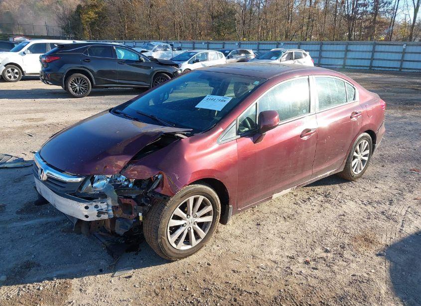 Photo 2 of 2012 Honda Civic EX-L (VIN 19XFB2F91CE000512)