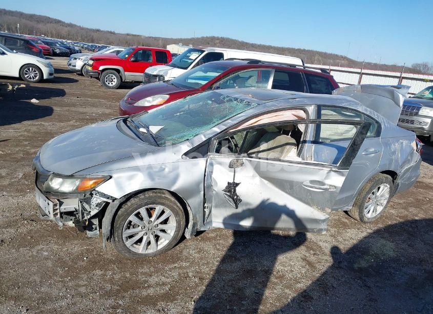 Photo 14 of 2012 Honda Civic SDN EX-L (VIN 19XFB2F91CE041805)