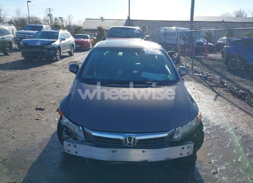 Photo 13 of 2012 Honda Civic EX-L (VIN 19XFB2F91CE047247)