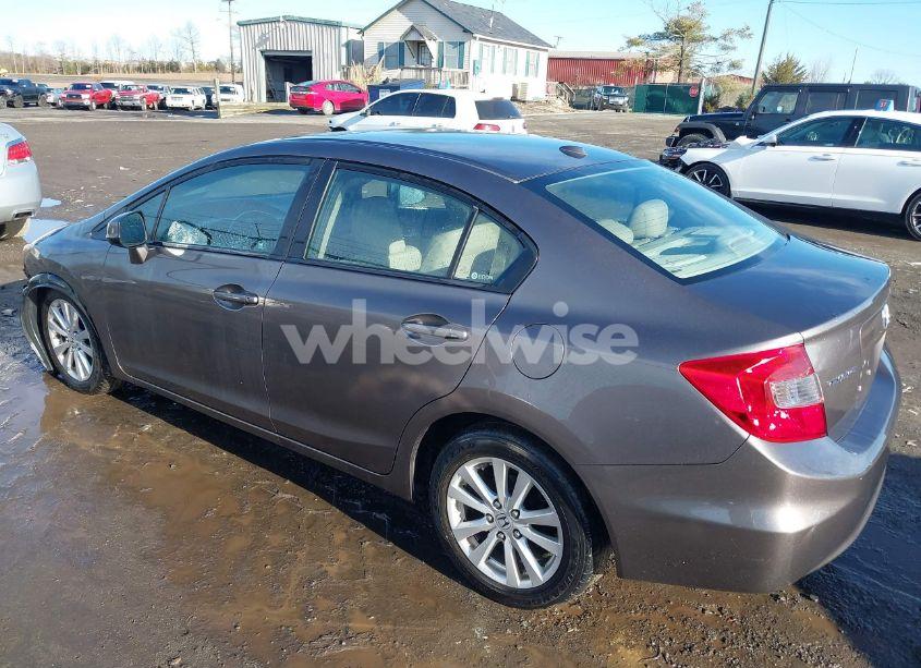 Photo 3 of 2012 Honda Civic EX-L (VIN 19XFB2F91CE047247)