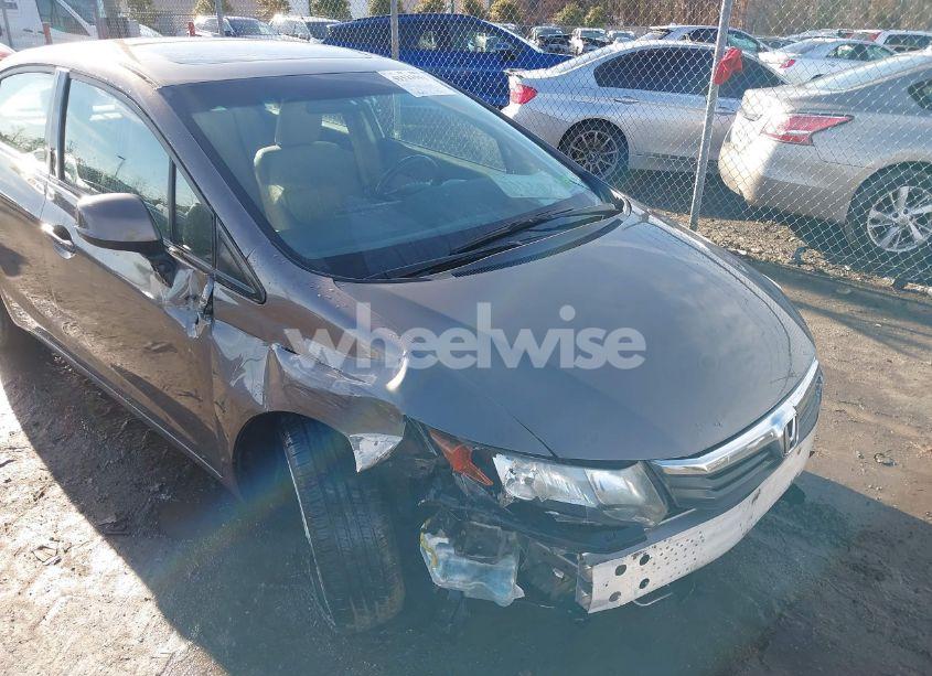 Photo 6 of 2012 Honda Civic EX-L (VIN 19XFB2F91CE047247)