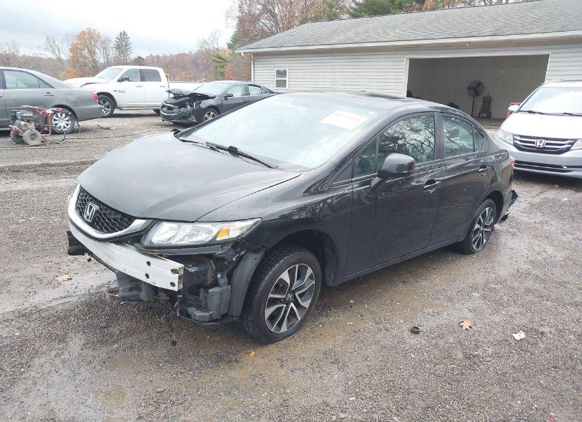 Photo 2 of 2013 Honda Civic EX-L (VIN 19XFB2F91DE005694)