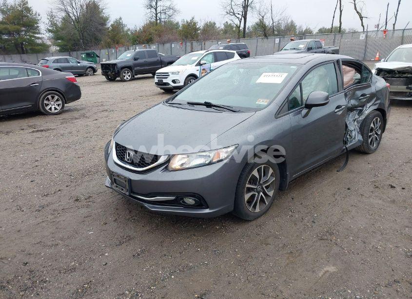 Photo 2 of 2013 Honda Civic EX-L (VIN 19XFB2F91DE273483)