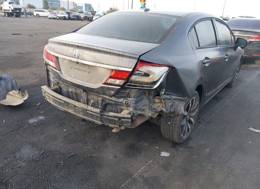 Photo 6 of 2014 Honda Civic EX-L (VIN 19XFB2F91EE204195)