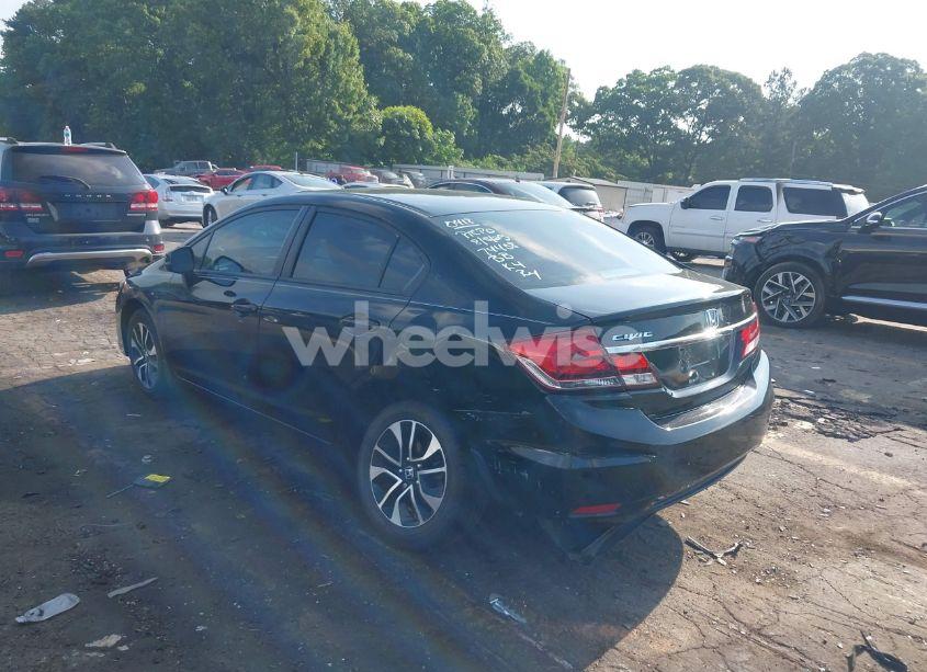 Photo 3 of 2013 Honda Civic EX-L (VIN 19XFB2F92DE010418)