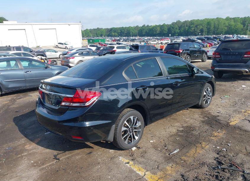 Photo 4 of 2013 Honda Civic EX-L (VIN 19XFB2F92DE010418)