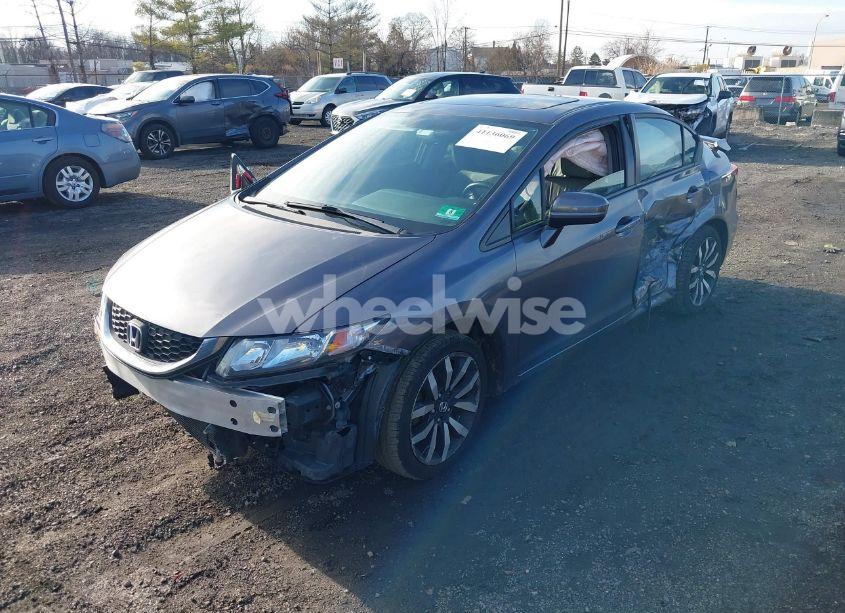 Photo 2 of 2015 Honda Civic EX-L (VIN 19XFB2F92FE233500)