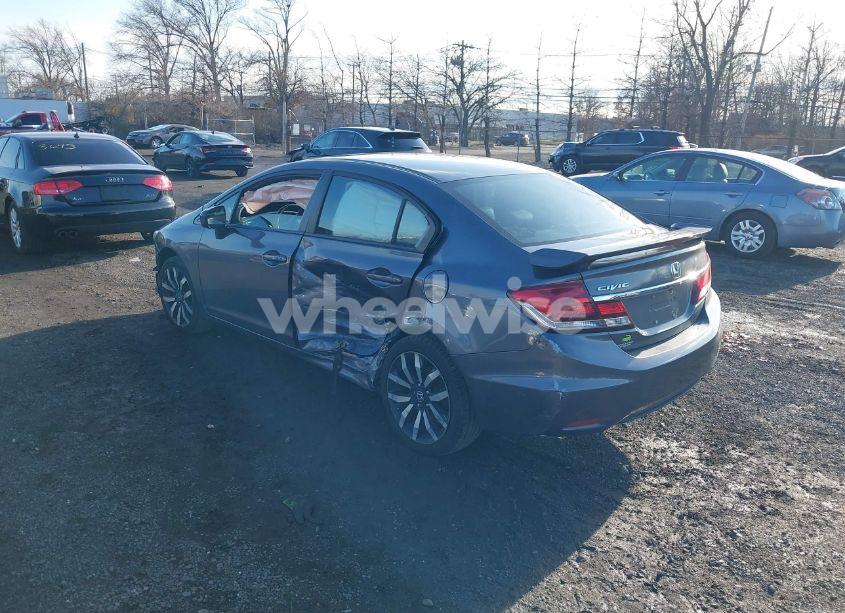 Photo 3 of 2015 Honda Civic EX-L (VIN 19XFB2F92FE233500)