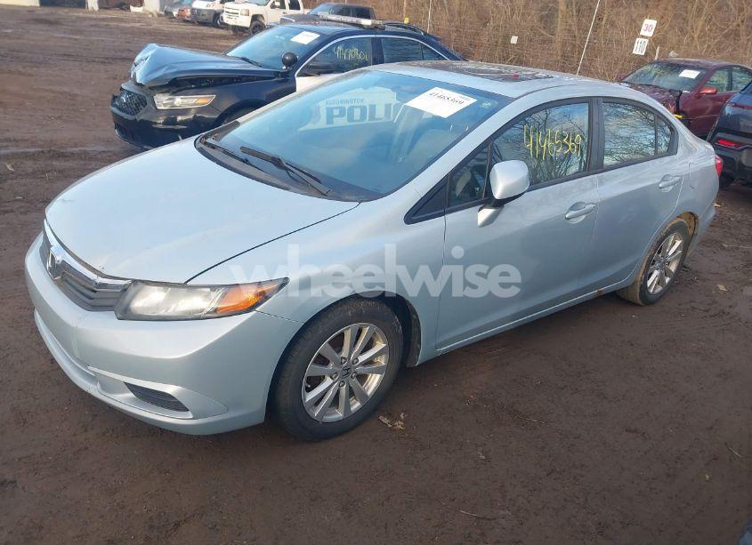 Photo 2 of 2012 Honda Civic EX-L (VIN 19XFB2F93CE011589)