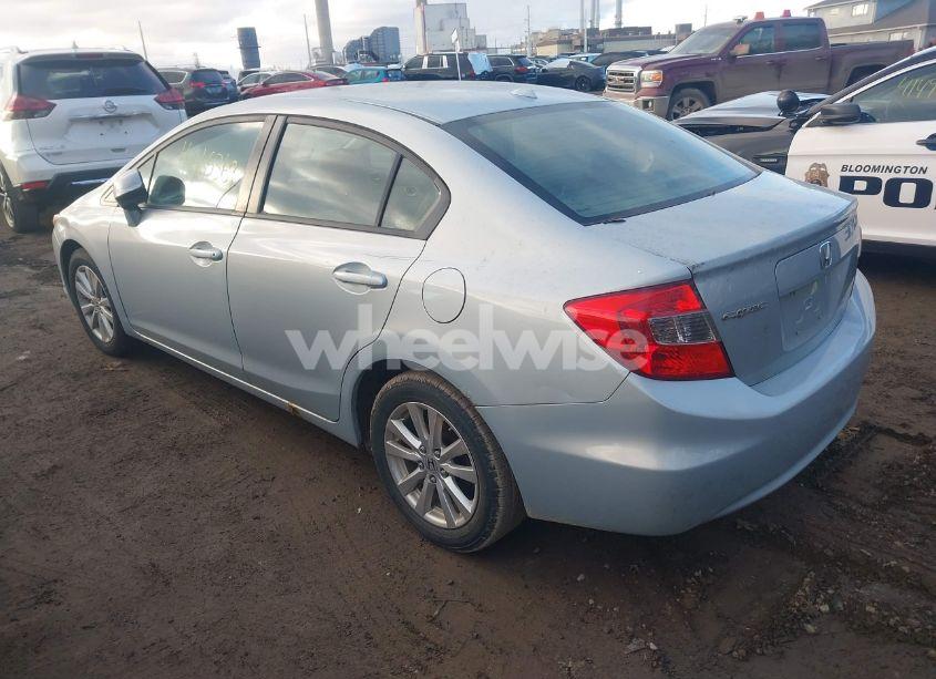 Photo 3 of 2012 Honda Civic EX-L (VIN 19XFB2F93CE011589)