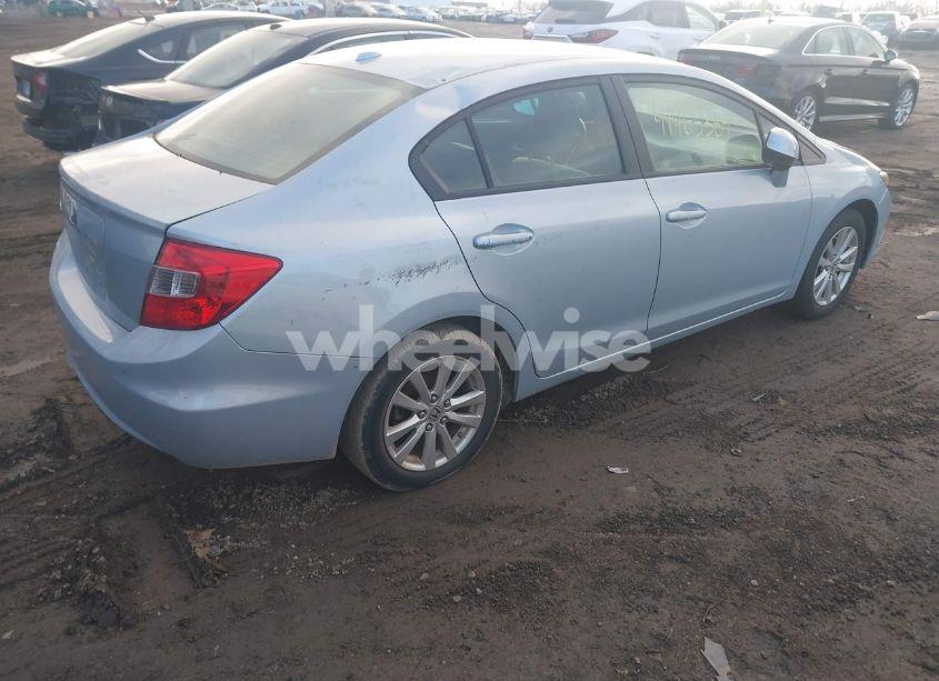 Photo 4 of 2012 Honda Civic EX-L (VIN 19XFB2F93CE011589)