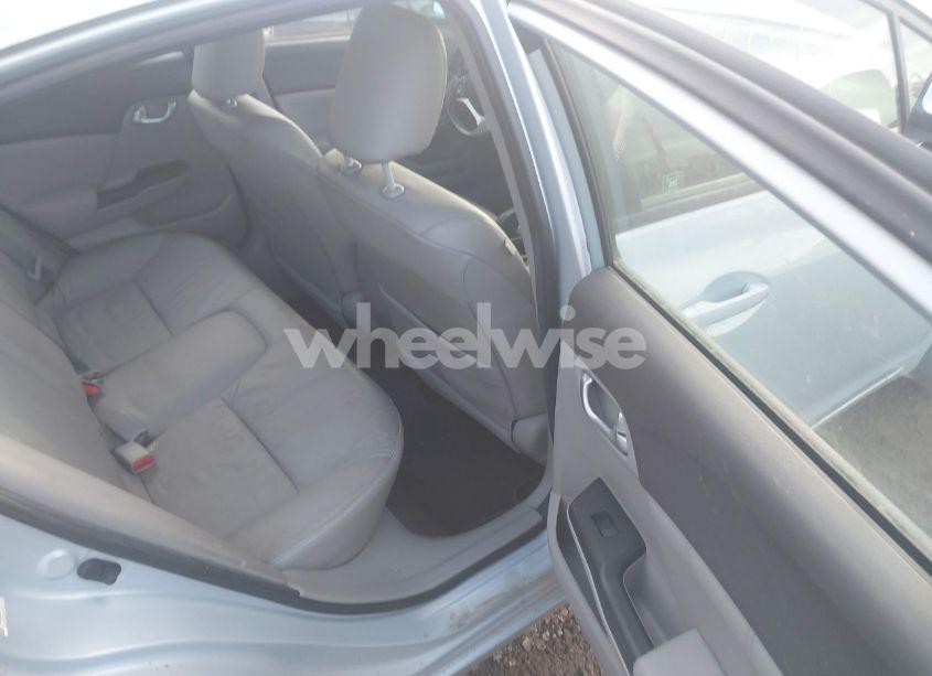 Photo 8 of 2012 Honda Civic EX-L (VIN 19XFB2F93CE011589)