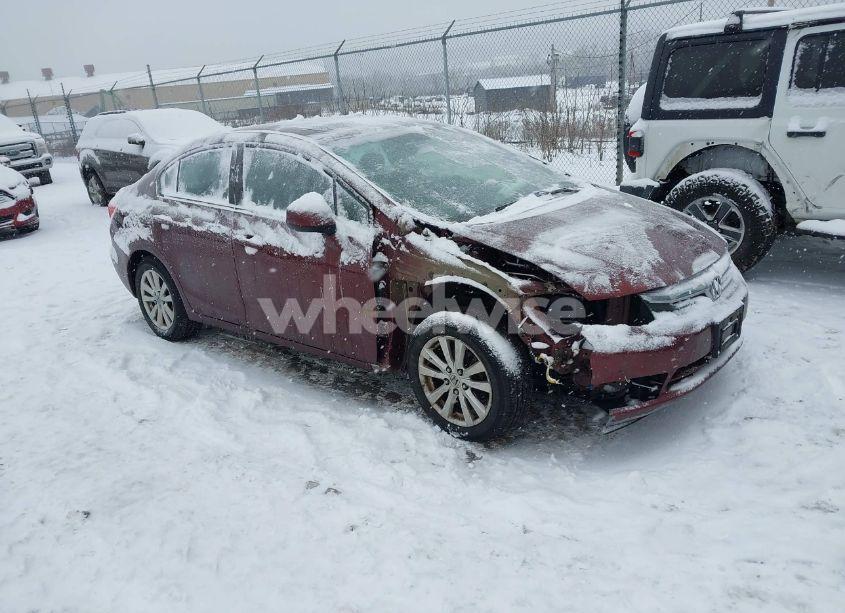 2012 Honda Civic SDN EX-L (VIN 19XFB2F93CE024052) main photo