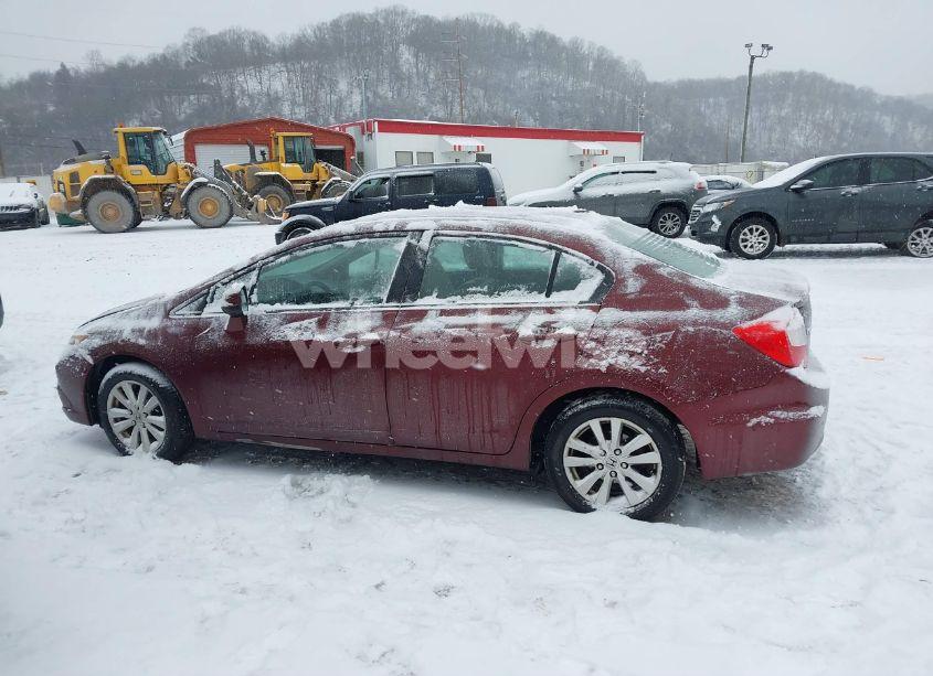 Photo 14 of 2012 Honda Civic SDN EX-L (VIN 19XFB2F93CE024052)