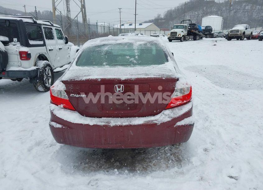 Photo 16 of 2012 Honda Civic SDN EX-L (VIN 19XFB2F93CE024052)