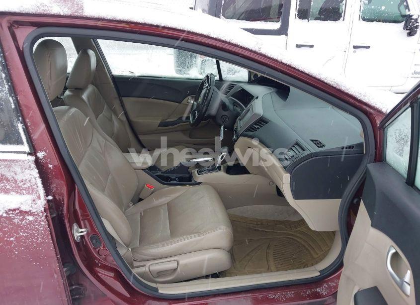 Photo 5 of 2012 Honda Civic SDN EX-L (VIN 19XFB2F93CE024052)