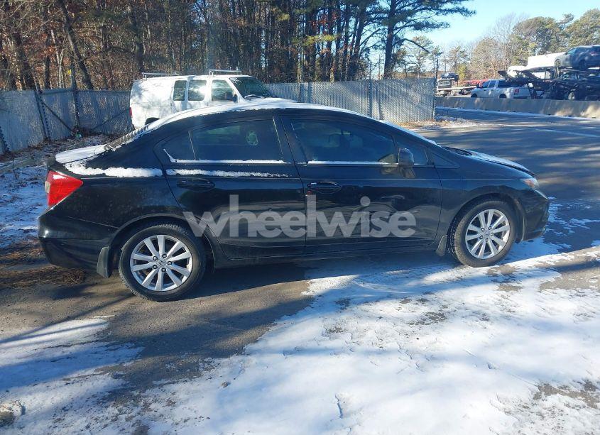 Photo 13 of 2012 Honda Civic SDN EX-L (VIN 19XFB2F93CE026299)