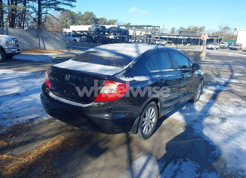 Photo 4 of 2012 Honda Civic SDN EX-L (VIN 19XFB2F93CE026299)