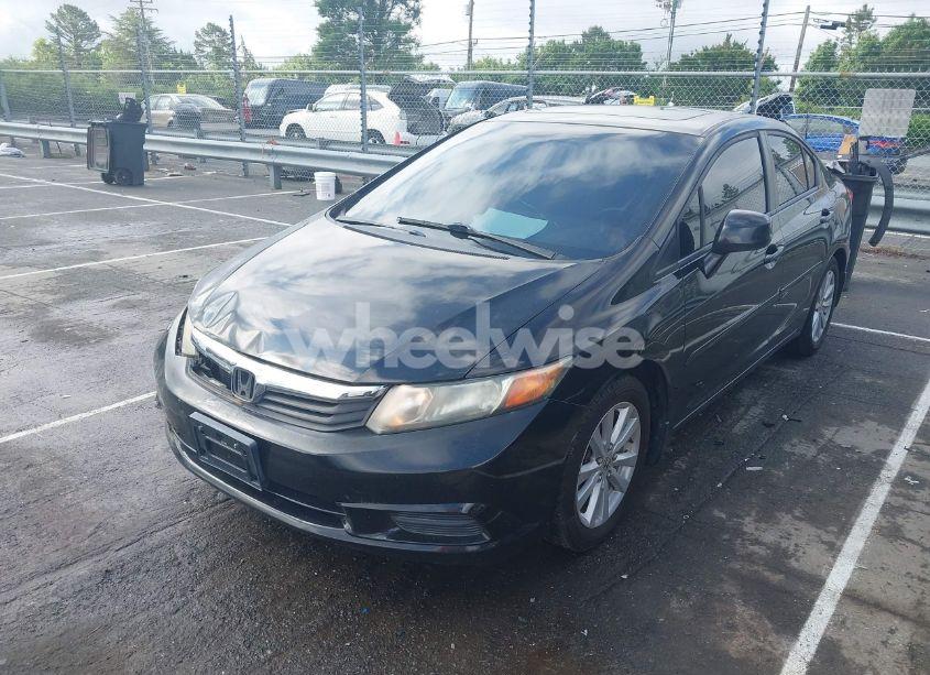 Photo 2 of 2012 Honda Civic EX-L (VIN 19XFB2F93CE052482)