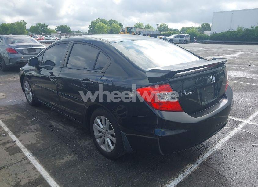 Photo 3 of 2012 Honda Civic EX-L (VIN 19XFB2F93CE052482)