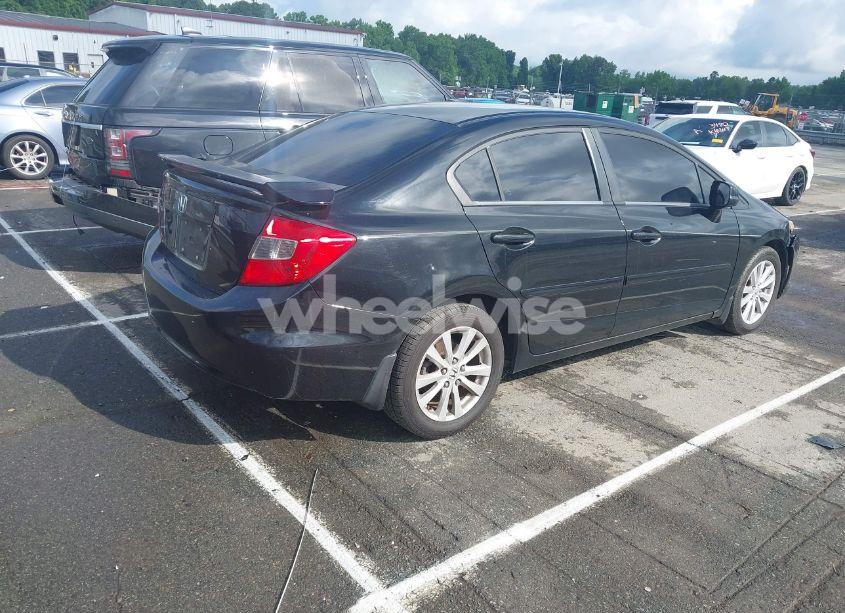 Photo 4 of 2012 Honda Civic EX-L (VIN 19XFB2F93CE052482)