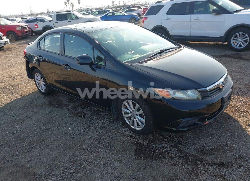 2012 Honda Civic EX-L (VIN 19XFB2F93CE300424) main photo