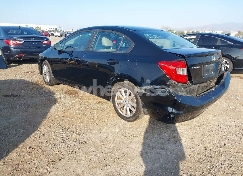 Photo 3 of 2012 Honda Civic EX-L (VIN 19XFB2F93CE300424)