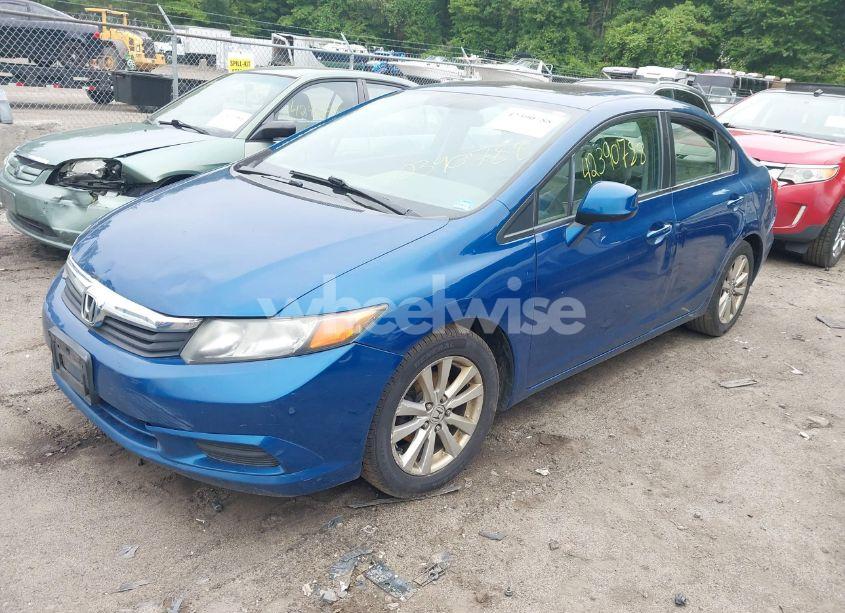 Photo 2 of 2012 Honda Civic EX-L (VIN 19XFB2F93CE339904)