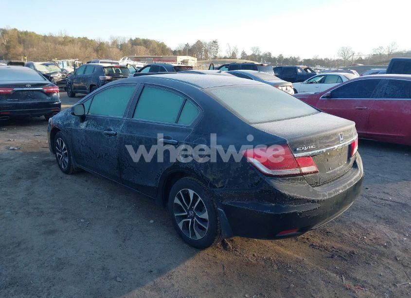 Photo 3 of 2013 Honda Civic EX-L (VIN 19XFB2F93DE048739)